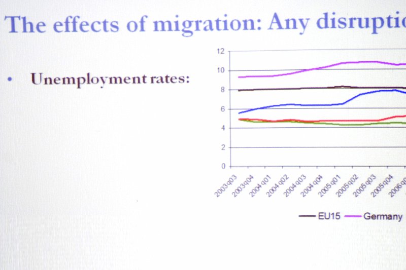 Grāmatas '<I>EU Labor Markets After Post-Enlargement Migration</I>' prezentācija. null