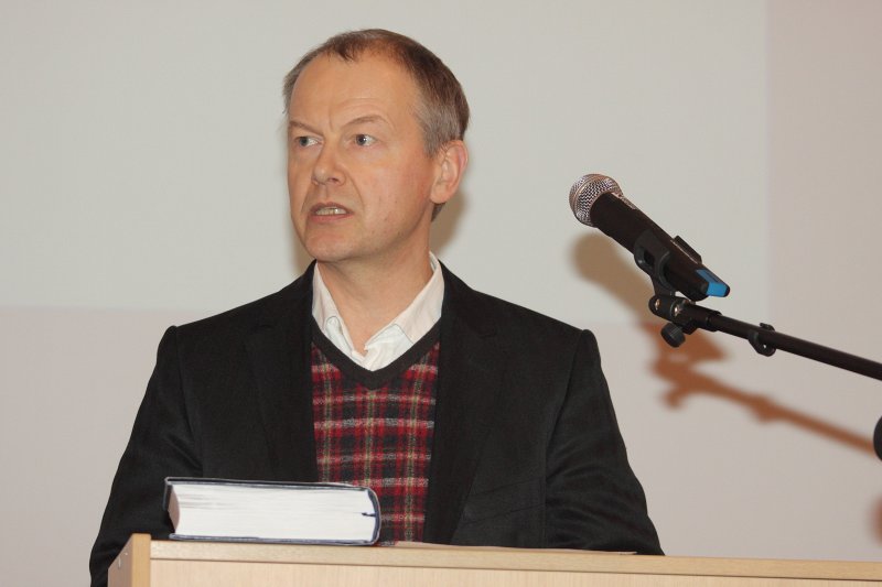 Latvijas Universitātes Sociālo zinātņu fakultātes 10 gadu jubilejas konference. Prof. Tālis Tisenkopfs.