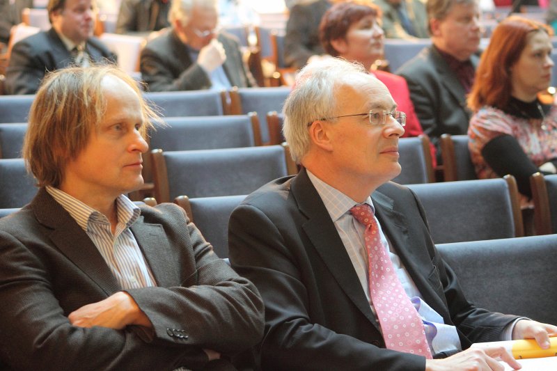Latvijas Universitātes 68. konference. Plenārsēde par Eiropas Savienības finansēto zinātni Latvijā. null