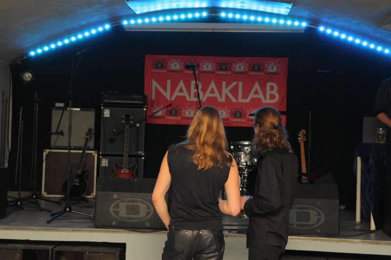 Kluba 'NABAKLAB' atklāšana, kas tapis bufetes 'Gauja' un Latvijas Universitātes radiostacijas 'Radio Naba' sadarbībā. null
