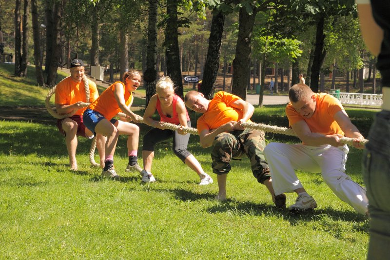 Latvijas Universitātes Studentu padomes Sporta spēles 2010 'Zvejnieku parkā', Salacgrīvā. null
