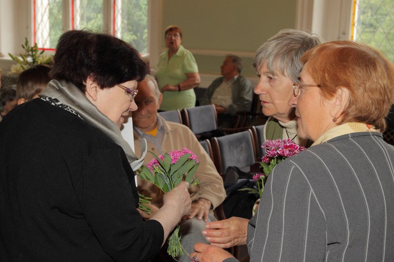 LU senioru jubileju svinības. null