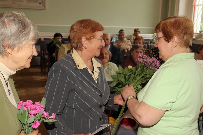 LU senioru jubileju svinības. null