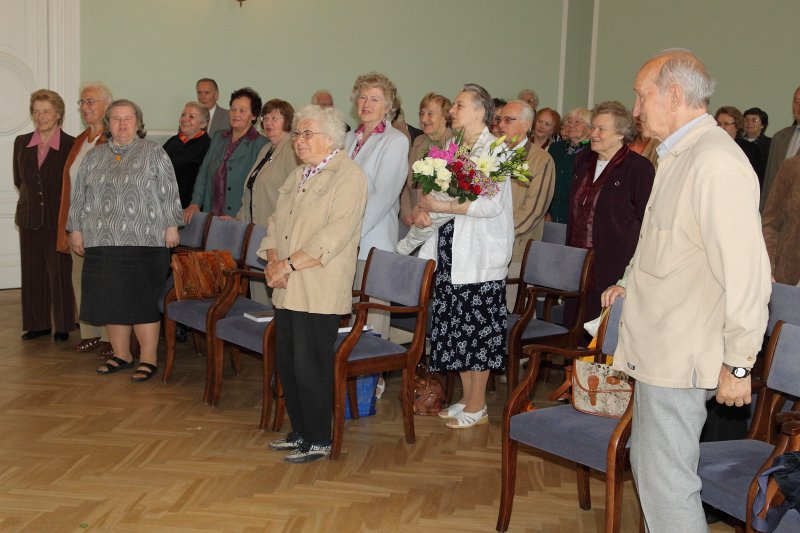 LU senioru jubileju svinības. null