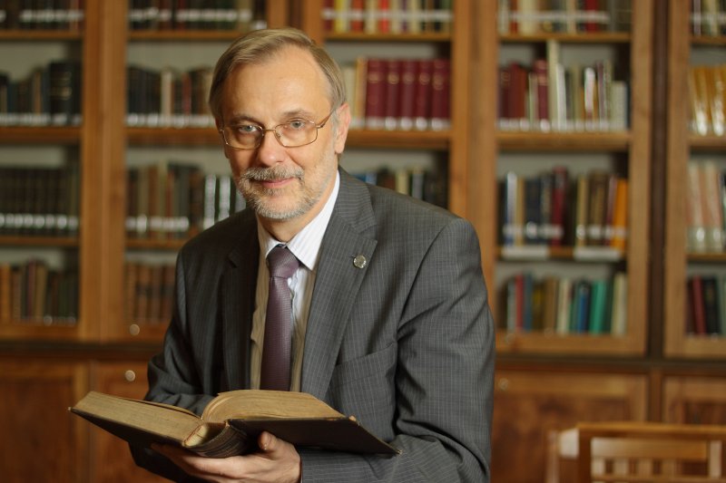 Latvijas Universitātes (LU) rektors profesors Mārcis Auziņš. null