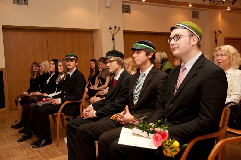 LU Fonda Armīna Rūša 2010./2011.ak. gada stipendiātu sveikšanas ceremonija (Studentu korporācijas 'Lettonia' namā). LU Fonda Armīna Rūša 2010./2010.ak.g. stipendiāti.