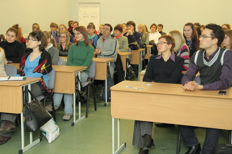 Latvijas Universitātes Karjeras centra organizētā lekcija
'Koučings kā metode individuālo mērķu izvirzīšanai un sasniegšanai'. null