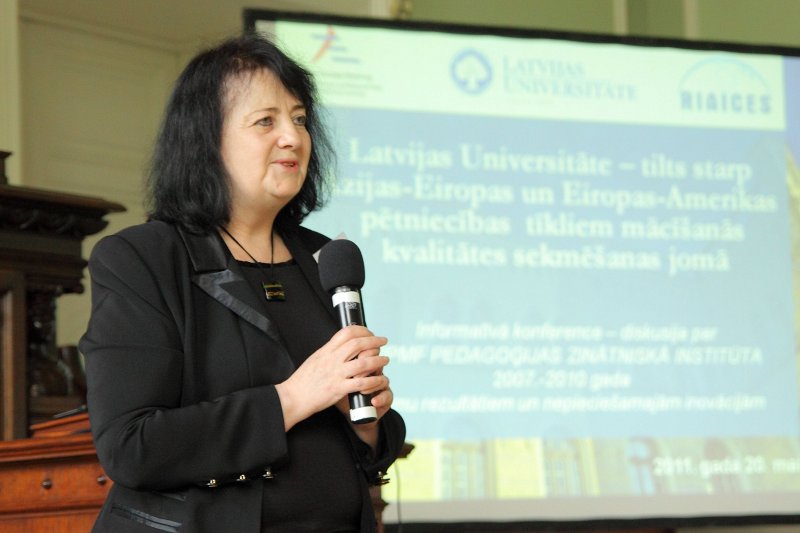 Konference – diskusija 'Latvijas Universitāte – tilts starp Āzijas-Eiropas un Eiropas-Amerikas pētniecības tīkliem mācīšanās kvalitātes sekmēšanas jomā'. null