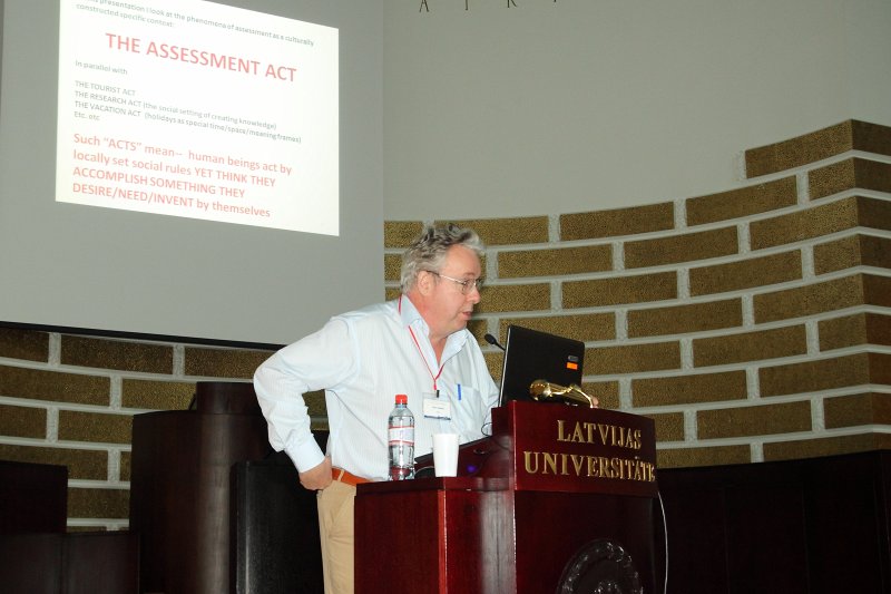 11. Eiropas psiholoģiskās novērtēšanas konference 
<br>(11th European Conference on Psychological Assessment). Jaan Valsiner, Clark University, USA.