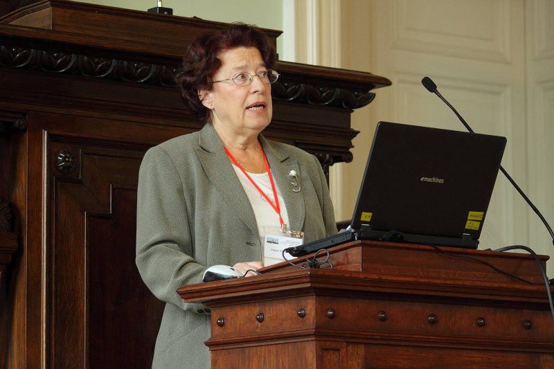 Starptautiska konference 'Ekonomikas un vadības zinātņu aktuālie aspekti', plenārsēde. Prof. Inesa Vorončuka.