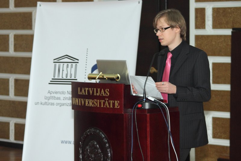 UNESCO Pasaules filozofijas dienai veltīta konference 'Ētiskais un neētiskais dzīvības zinātnēs'. Bc. phil. Jurijs Meščerjakovs 'Bioētika un tiesības'.
