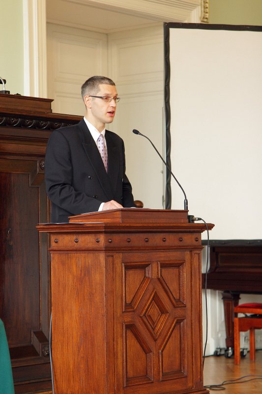 Starptautiskā konference 'Bīskapam Irbem 150'. Voldemārs Lauciņš.