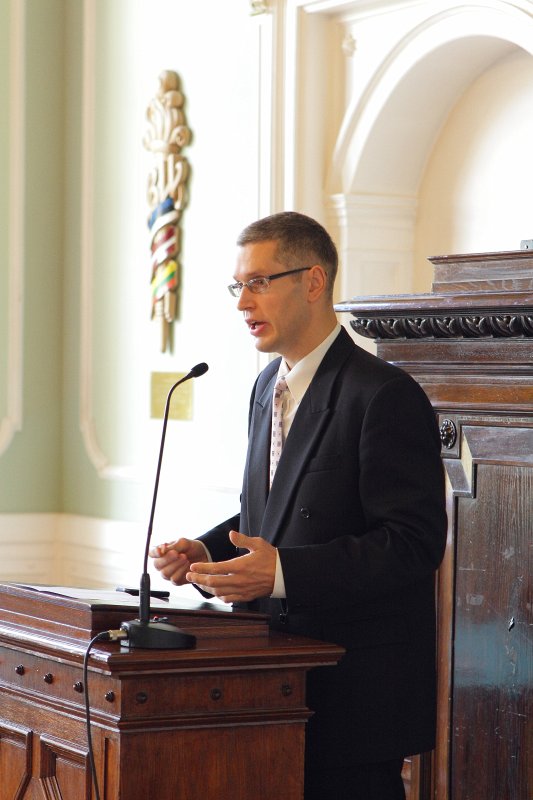 Starptautiskā konference 'Bīskapam Irbem 150'. Voldemārs Lauciņš.