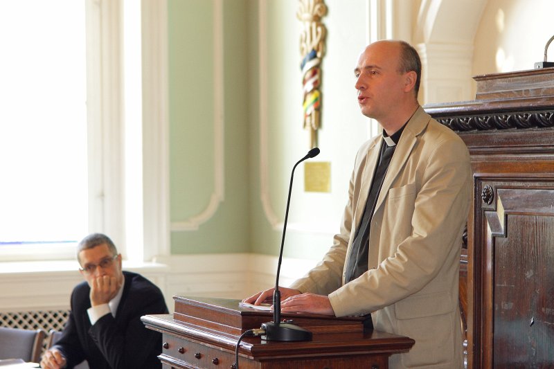 Starptautiskā konference 'Bīskapam Irbem 150'. Darius Petkunas.