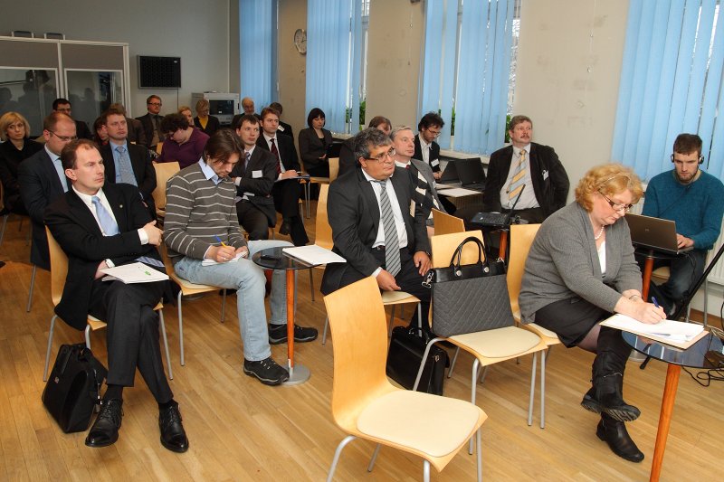 Diskusija par Baltijas Inovatīvo pētījumu un tehnoloģiju institūta izveidi (Eiropas Savienības mājā, Aspazijas bulvārī 28). null