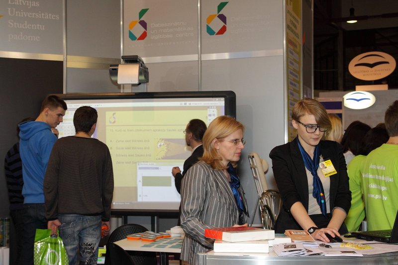 Latvijas Universitāte piedalās 18. starptautiskajā izglītības izstādē 'Skola 2012' Starptautiskajā izstāžu centrā Ķīpsalā. null