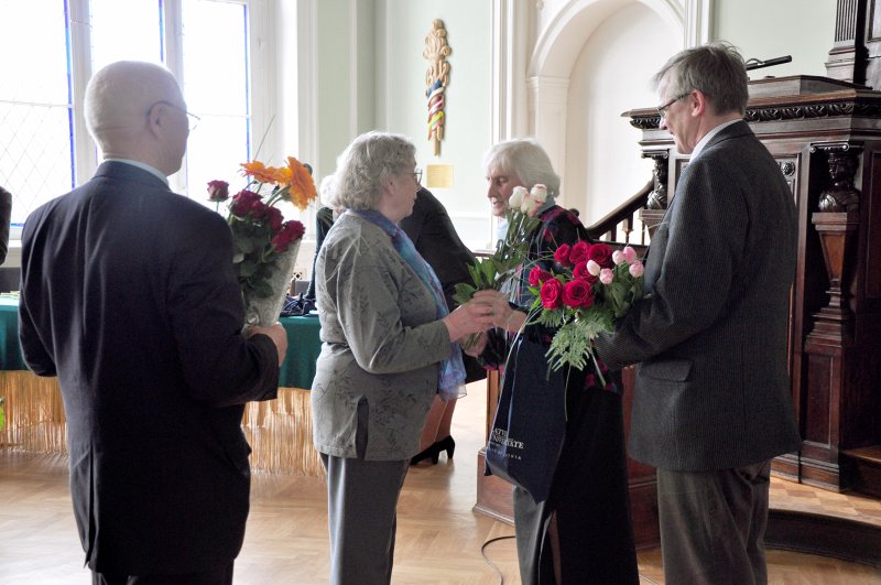 LU senioru jubileju svinības. null