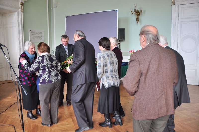 LU senioru jubileju svinības. null