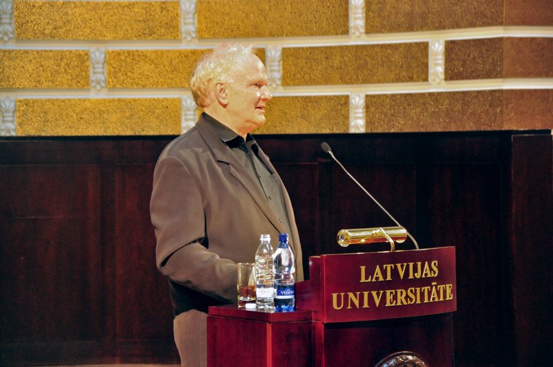 Prof. Dr. Ulriha Beka (Ulrich Beck) vieslekcija «Eiropa – likteņa pabērns». Prof. Dr. Ulrihs Beks (Ulrich Beck).