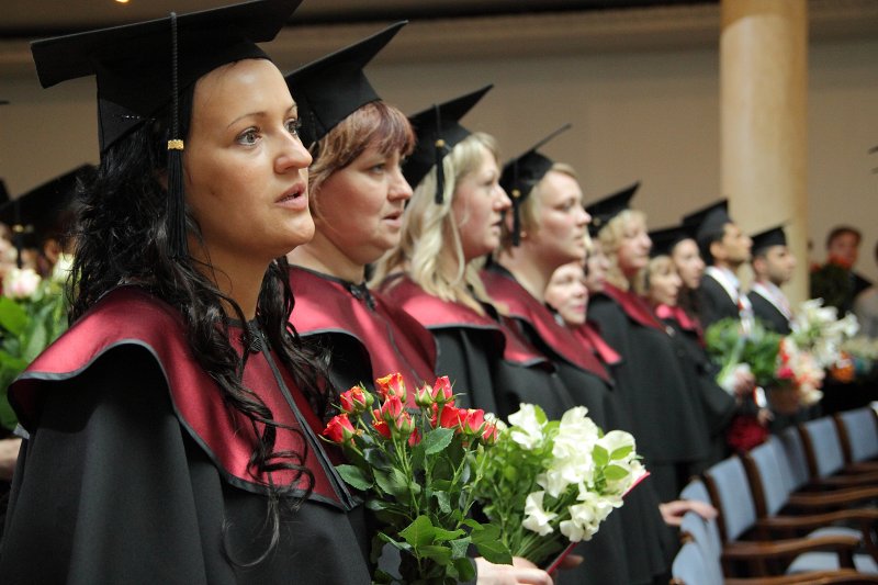 Latvijas Universitātes Medicīnas fakultātes absolventu izlaidums. null