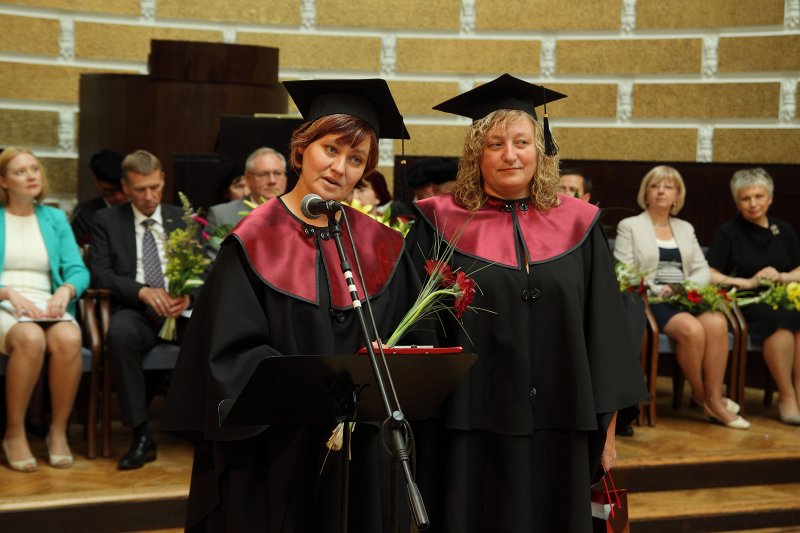 Latvijas Universitātes Medicīnas fakultātes absolventu izlaidums. null