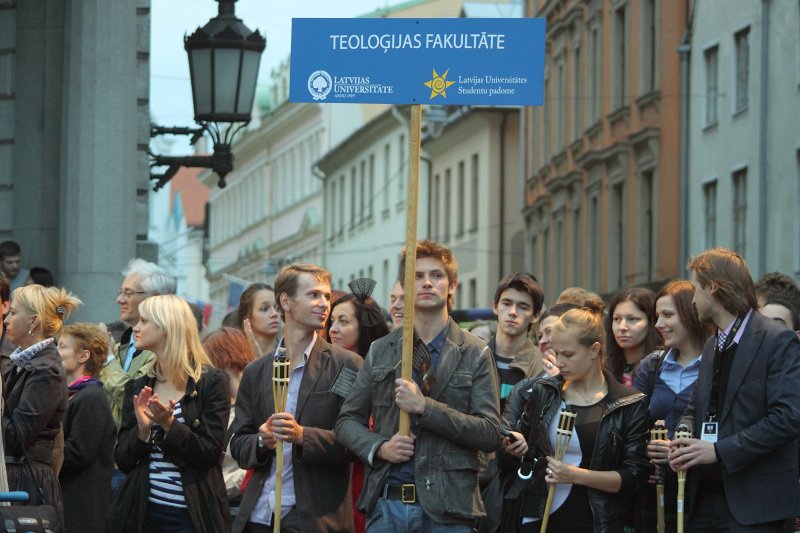 Jaunā Studenta svētki (Aristoteļa svētki) '2012 Doma Laukumā. null