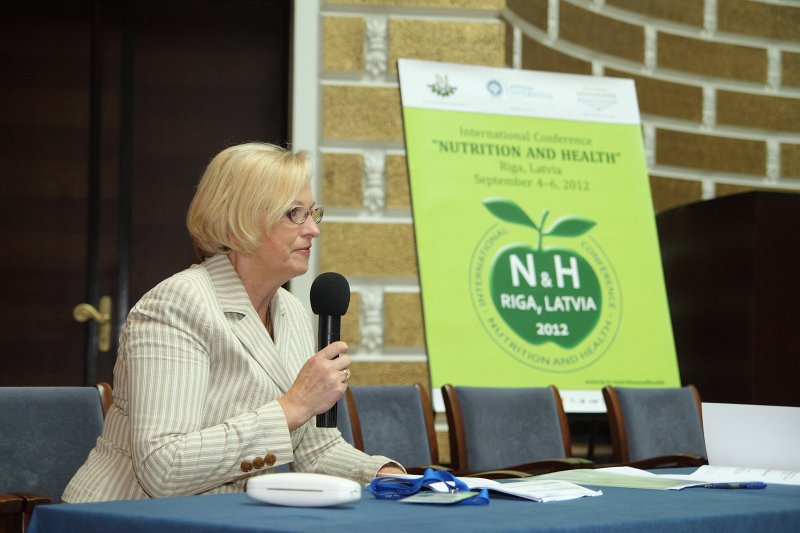 Starptautiska konference «Uzturs un veselība» («Nutrition and Health»). Asoc. prof. Anita Villeruša.