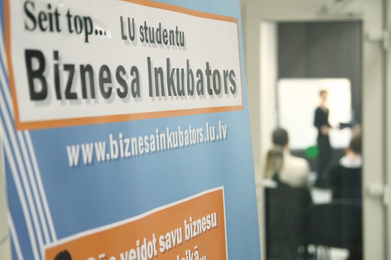 Latvijas Universitātes Ekonomikas un vadības fakultātes Biznesa inkubators. Studentu biznesa ideju prezentācija. null