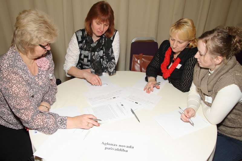 Seminārs «Bērnu un jauniešu atbalsta sistēmas izveide pašvaldībās: problēmas un risinājumi»* (viesnīcā «Radisson Blu Latvia»). Gadījumu analīze.
  
* ESF projekts «Atbalsta programmu izstrāde un īstenošana sociālās atstumtības riskam pakļauto jauniešu atbalsta sistēmas izveidei» (Vienošanās Nr. 2010/ 0328/ 1DP/ 1.2.2.4.1/ 10/ IPIA/ VIAA/ 002)