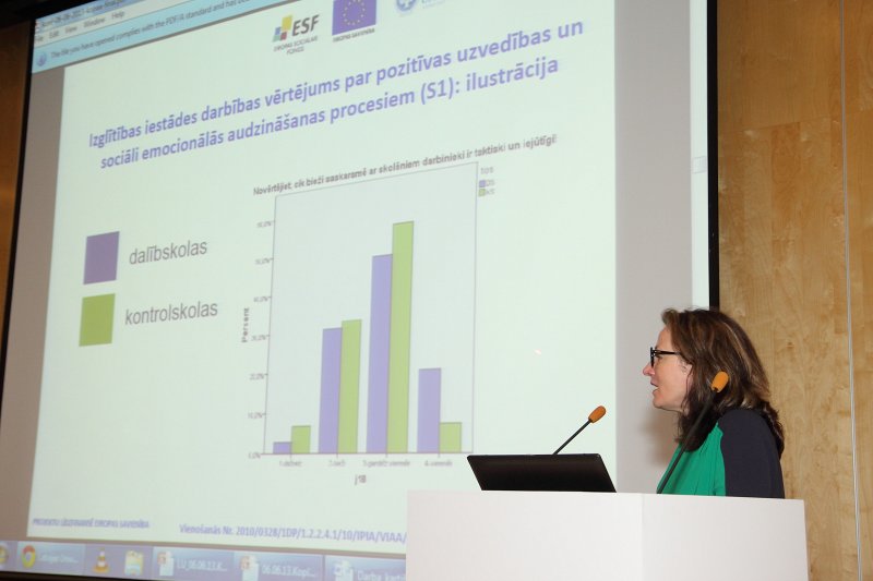 ESF projekts «Atbalsta programmu izstrāde un īstenošana sociālās atstumtības riskam pakļauto jauniešu atbalsta sistēmas izveidei» (Vienošanās Nr.2010/0328/1DP/1.2.2.4.1/10/IPIA/VIAA/002). 4.9. aktivitātes seminārs (viesnīcā «Radisson Blu Hotel Latvija»). Dr. Maija Kokare.