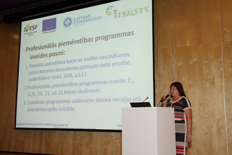 ESF projekts «Atbalsta programmu izstrāde un īstenošana sociālās atstumtības riskam pakļauto jauniešu atbalsta sistēmas izveidei» (Vienošanās Nr.2010/0328/1DP/1.2.2.4.1/10/IPIA/VIAA/002). 4.9. aktivitātes seminārs (viesnīcā «Radisson Blu Hotel Latvija»). Prof. Lūcija Rutka.