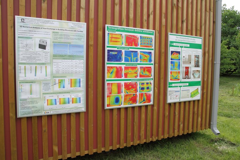 Testa stendu energoefektivitātes monitoringa projekta prezentācija
Latvijas Universitātes Botāniskā dārza teritorijā. null