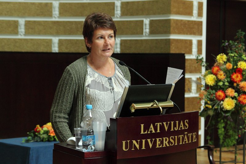 Starptautiska konference «Adaptācija klimata pārmaiņām Baltijas jūras reģionā», kas notiek Baltadapt projekta ietvaros. Cristina Alionte Eklund, Zviedrijas Meteoroloģijas un hidroloģijas institūts.