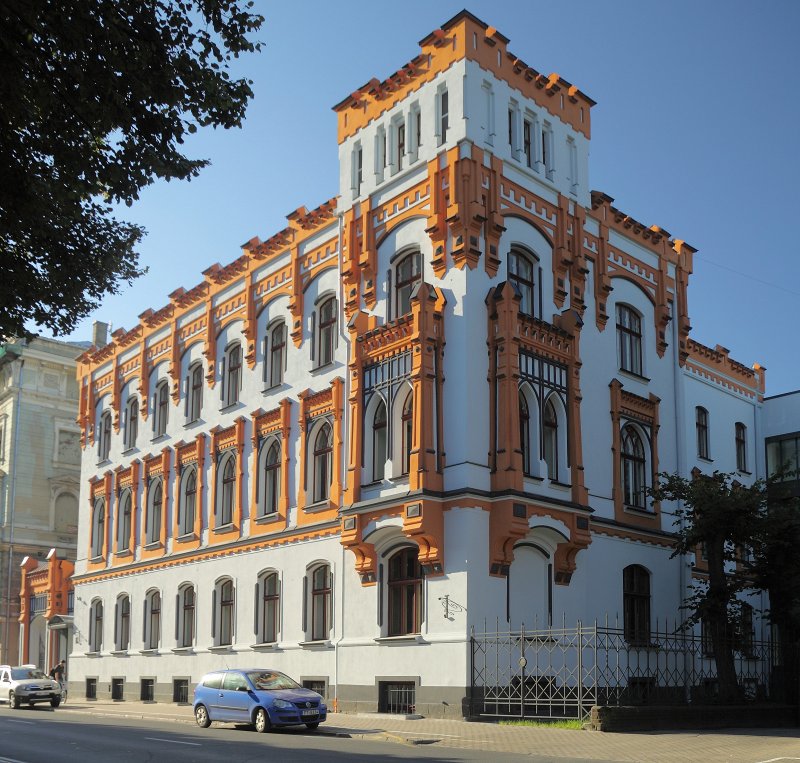 Latvijas Universitātes Bibliotēkas ēka Kalpaka bulvārī 4. null