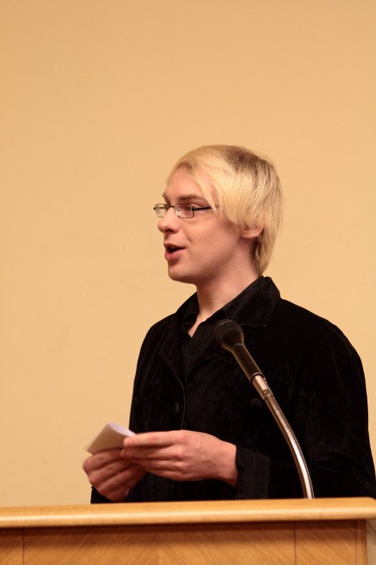 K. Barona konference 2013 «Folklora viņpus mutvārdiem» Latvijas Zinātņu akadēmijā. Ingus Barovskis.