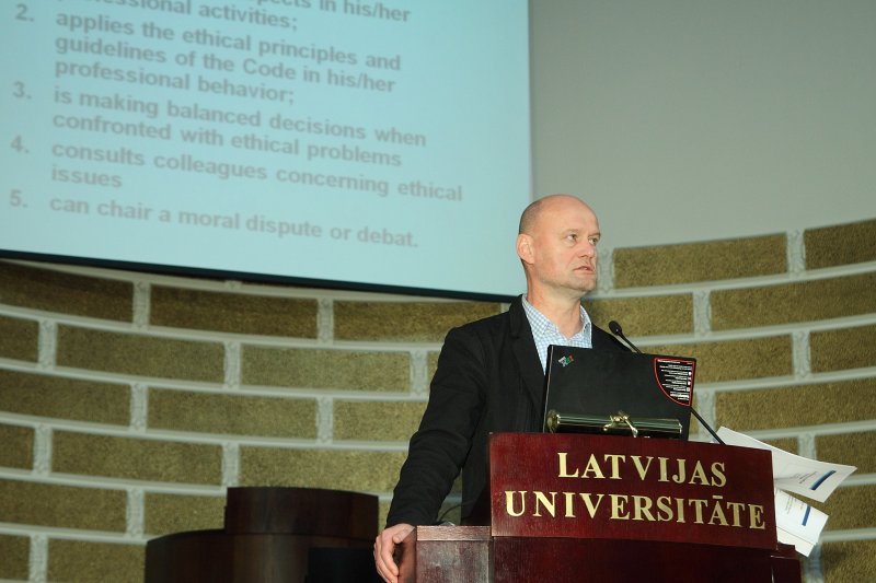 Starptautisks simpozijs «Eiropas ētika psiholoģijā un izglītībā». Henks Gērtsema (Henk Geertsema) (Nīderlande)
.