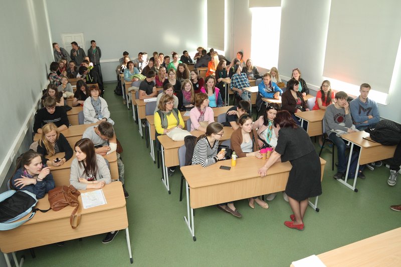 Latvijas Universitātes pasākums skolēniem «Eksakto zinātņu diena». Apbalvošana. null