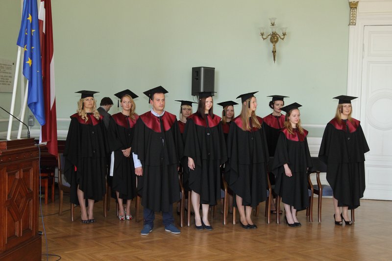 Eiropas studiju maģistra programmas absolventu izlaidums. null