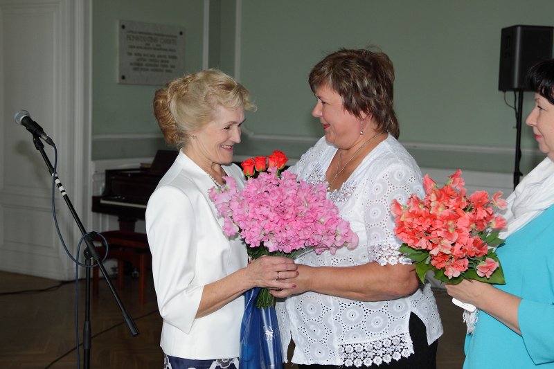 Latvijas Universitātes senioru jubileju svinības. null