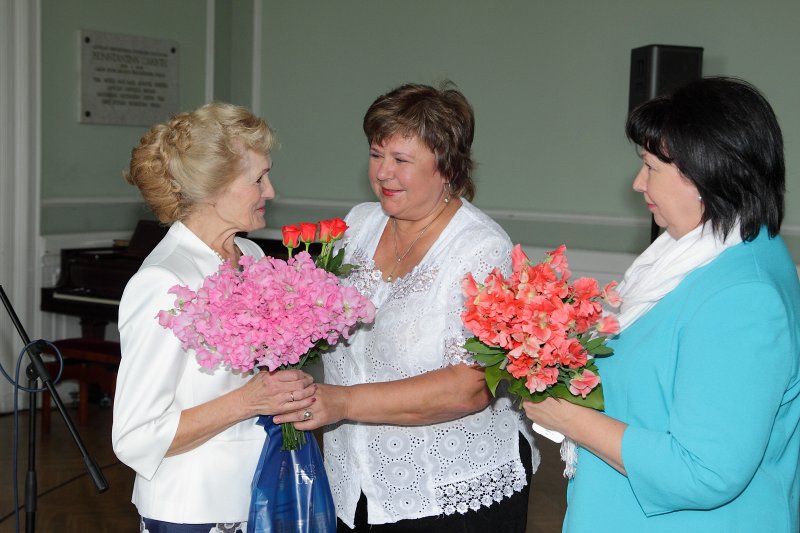 Latvijas Universitātes senioru jubileju svinības. null