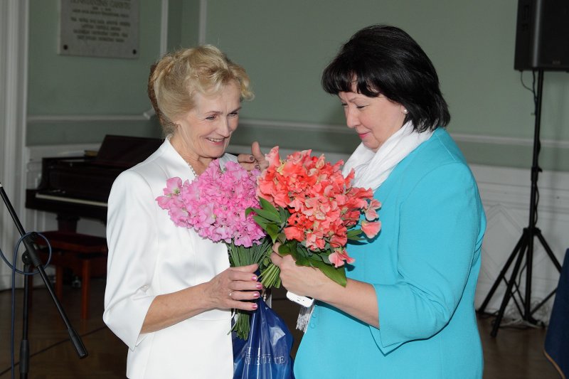 Latvijas Universitātes senioru jubileju svinības. null