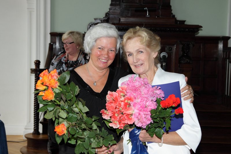 Latvijas Universitātes senioru jubileju svinības. null