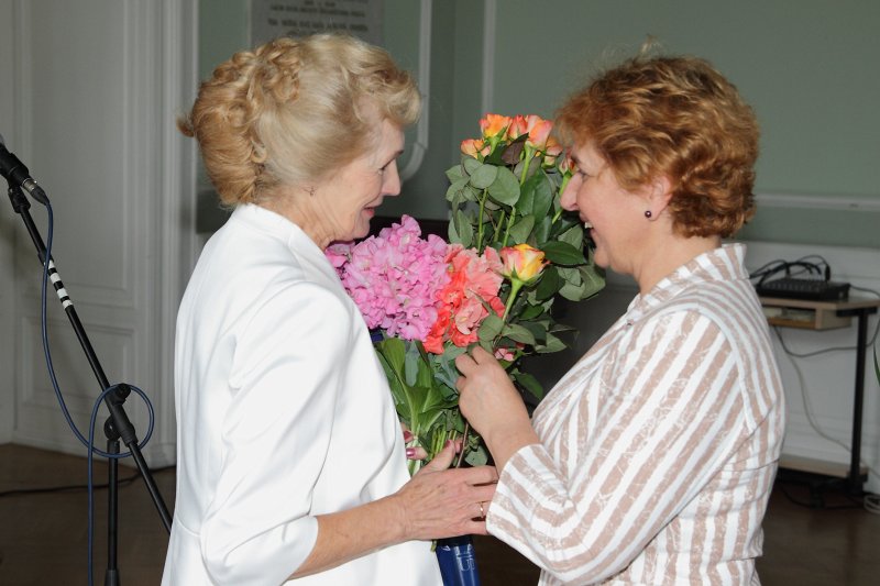 Latvijas Universitātes senioru jubileju svinības. null