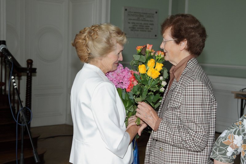 Latvijas Universitātes senioru jubileju svinības. null