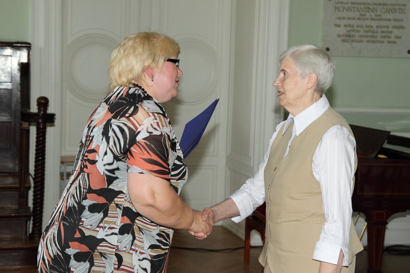 Latvijas Universitātes senioru jubileju svinības. null