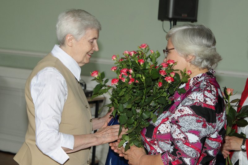 Latvijas Universitātes senioru jubileju svinības. null