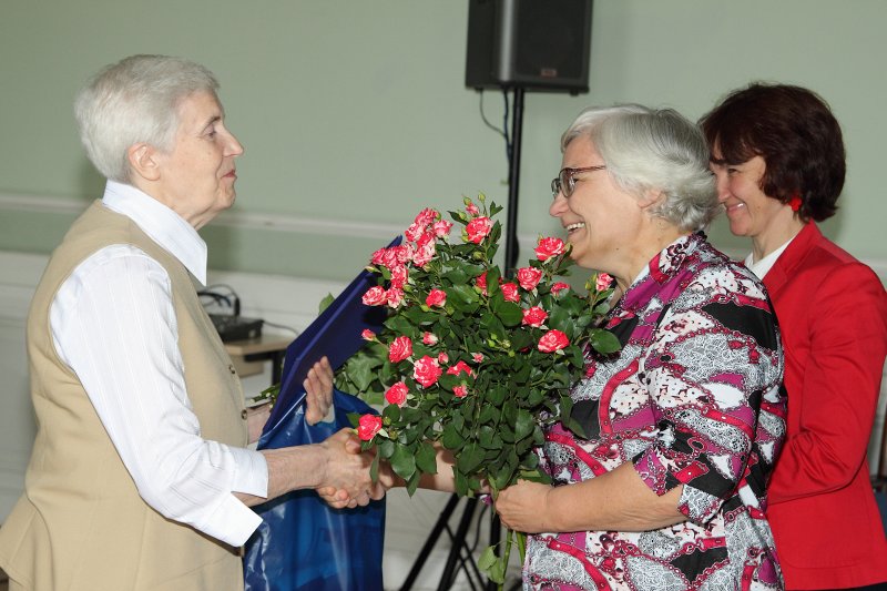 Latvijas Universitātes senioru jubileju svinības. null