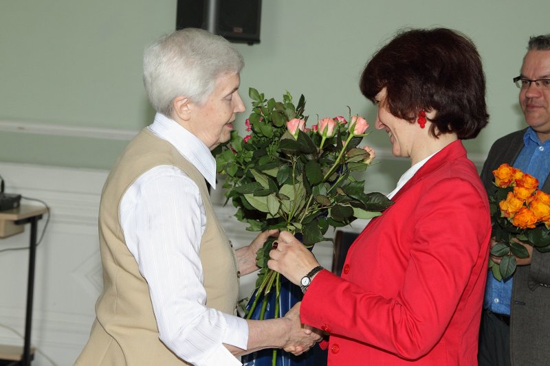 Latvijas Universitātes senioru jubileju svinības. null