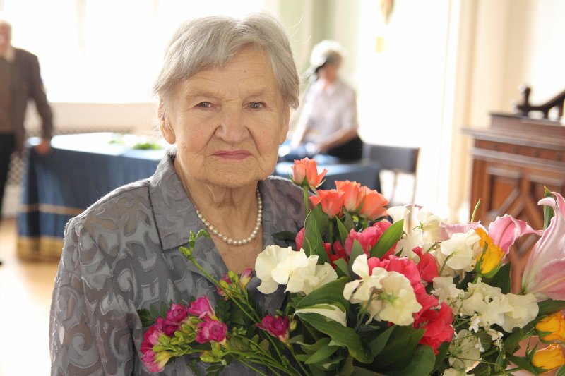 Latvijas Universitātes senioru jubileju svinības. null