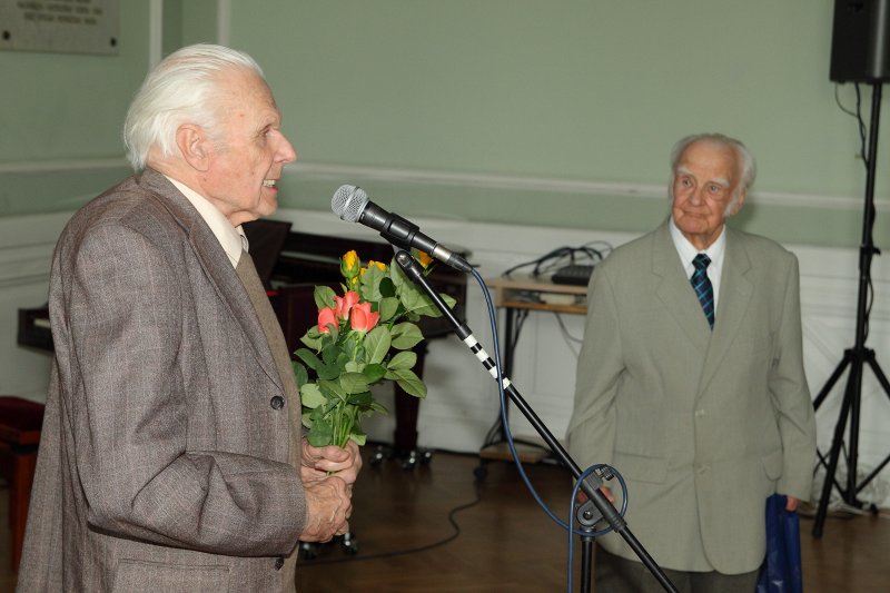 Latvijas Universitātes senioru jubileju svinības. null